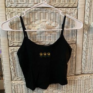 SHEIN sunflower tank top - XS